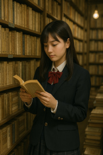 古本屋の女子高生
